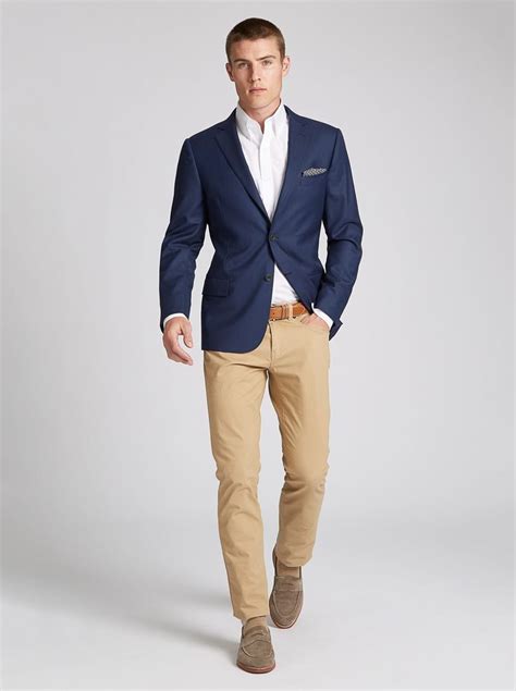 navy blue jacket with khaki pants|navy blue khaki pants men.